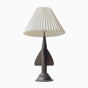 Lampada da tavolo in ottone di TW Walker, fine XIX secolo