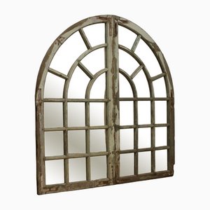 English Arched Window Mirror, 1890s