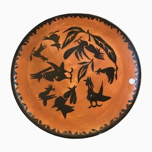 Piatto decorativo in ceramica di Jean Lurçat