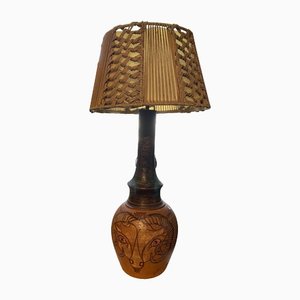 Lampe en Céramique par Jean Marais