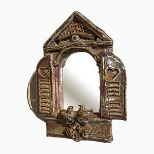 Specchio piccolo in ceramica di Catido