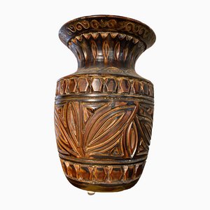 Vaso in ceramica di Marius e Huguette Bessonne