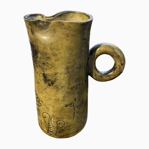 Ceramic Pitcher by Jacques Blin
