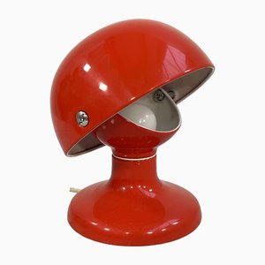 Lampe de Bureau Jucker 147 Rouge par Tobia & Afra Scarpa pour Flos, 1960s