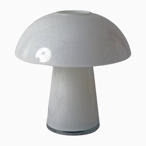 Große Mushroom Tischlampe von Glashütte Limburg, 1980er