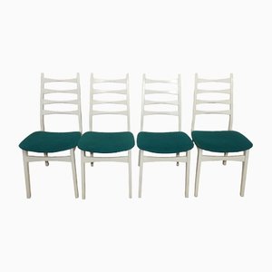 Upholstered Dining Room Chairs, 1960s, Set of 4