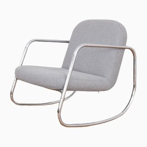 Bauhaus German Rocking Chair, 1960s