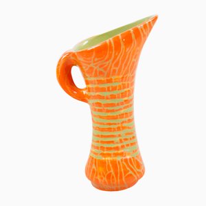 Orange Vase by Gorka Géza, 1970s
