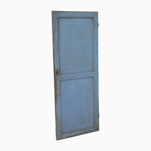 Puerta italiana azul al estilo de Fané, años 20