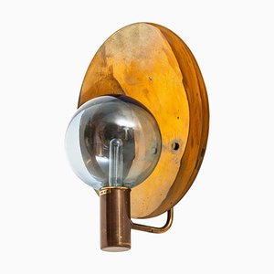 Model v-180 Wall Lamp attributed to Hans-Agne Jakobsson Ab, Sweden, 1950s