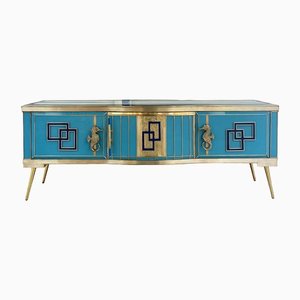 Turquoise and Golden Buffet