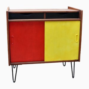 Yellow and Red Sideboard, 1960s