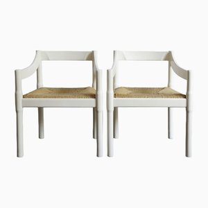Carimate Armchairs by Vico Magistretti for Cassina, Italy, 1960s, Set of 2