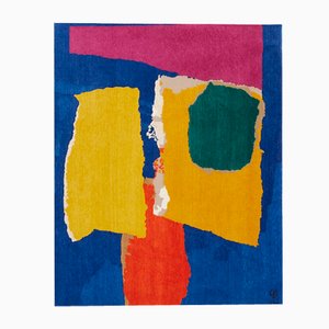 Tapis Rhizomes 5 Coloré par Charlotte Culot, 2018