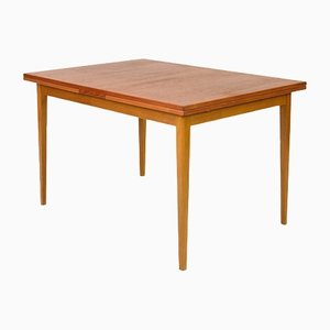 Vintage Scandinavian Extendable Dining Table, 1960s