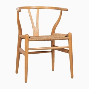 Mid-Century Wishbone Chair attributed to Hans Wegner for Carl Hansen & Son