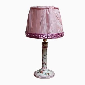 Vintage French Table Lamp with Ceramic Base, 1970s