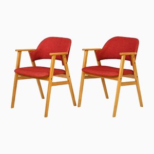 Set of Vintage Nordic Armchairs, 1960s