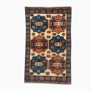 Kleiner türkischer Vintage Kazak Teppich