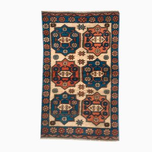 Small Vintage Turkish Kazak Rug