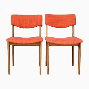 Scandinavian Dining Chairs, 1960s, Set of 2