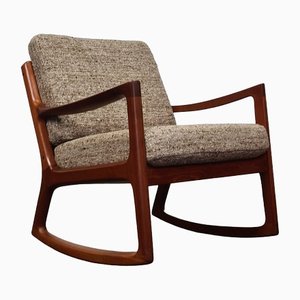 Rocking Chair attributed to Ole Wanscher for France & Son, 1960s