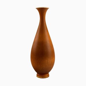 Glazed Ceramic Vase by Berndt Friberg for Gustavsberg Studiohand, 1964