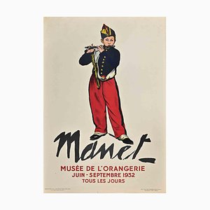 Vintage Plakat nach Edouard Manet, 1932