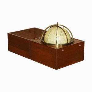 Globe de Voyage Céleste No. 21540 dans une Boîte par John Cary pour Cary & Co. London