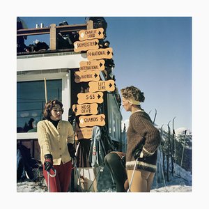 Slim Aarons, Stowe Mountain, 20. Jahrhundert, Fotodruck