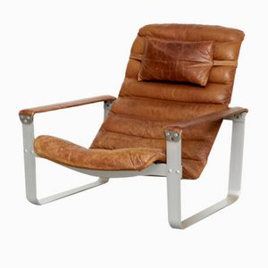 Fauteuil Pulkka Mid-Center par Ilmari Lappalainen pour Asko, 1968