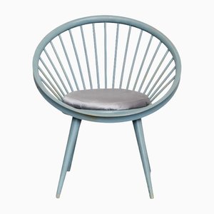 Mid-Century Circle Chair by Yngve Ekström for Swedese, 1960s