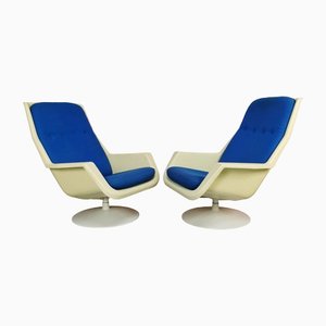 Poltrone Space Age di Robin & Lucienne Day per Hille, anni '70, set di 2