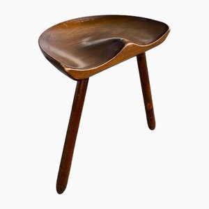 Dänischer Mid-Century Hocker aus Teak von Arne Hovmand-Olsen, 1960er