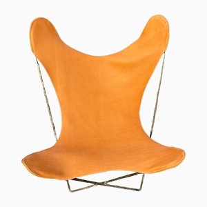 Leder Butterfly Chair für Airborne, 1950er