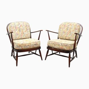 Mid-Century Windsor Armchairs from Ercol, 1960s, Set of 2