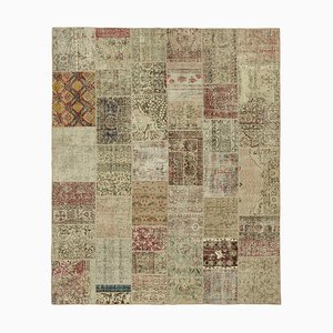 Tappeto vintage anatolico beige