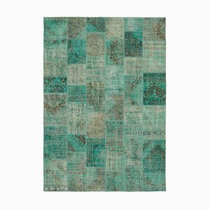 Tapis Anatolien Vintage Turquoise