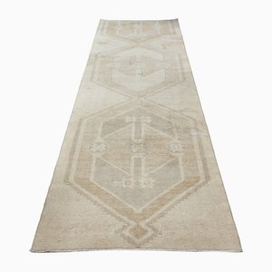 Vintage Turkish Oushak Runner Rug in Wool