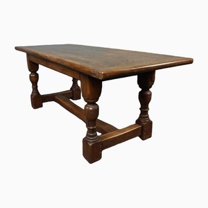 Late 19th Century Belgian Wooden Monastery Table