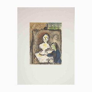 After Marc Chagall, Odyssey, 1989, Litografia, Incorniciato