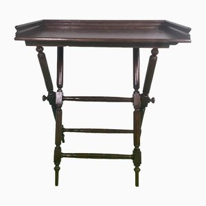 English Style Serving or Folding Table, 1900s