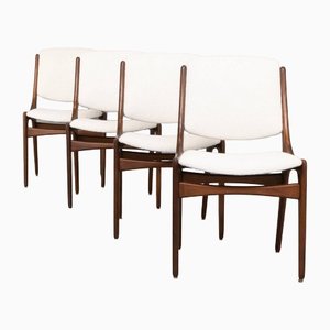 Teak Dining Chairs for Mahjongg Holland, 1960s, Set of 4