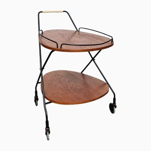 Vintage Bar Cart attributed to Paul Nagel, 1950s