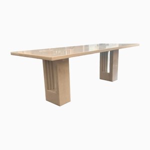 Delfi Carrara Marmor Table by Carlo Scarpa, 1970s