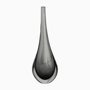 Murano Submerged Drop Glass Vase