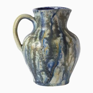 Brocca Drip Glaze di Roger Guerin, Belgio, anni '30