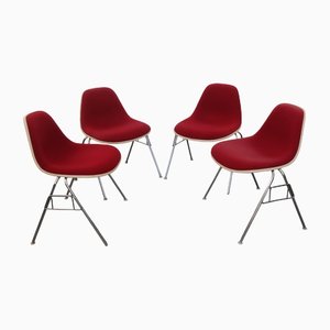Fiberglass Chairs by Charles & Ray Eames for Herman Miller, 1960s, Set of 4
