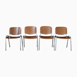 Scandinavian Dining Chairs, 1970s, Set of 8