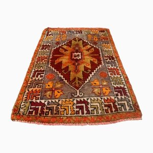 Vintage Turkish Oushak Rug